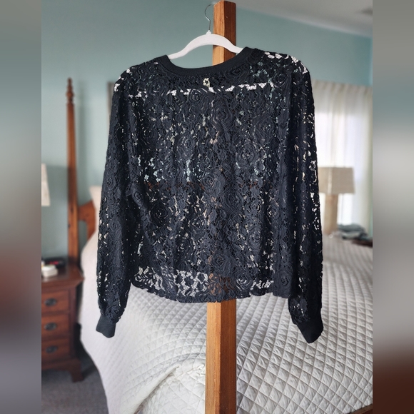 Eyeshadow Cover Top | Small | black | sheer - Picture 2 of 5